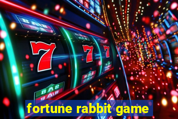 fortune rabbit game